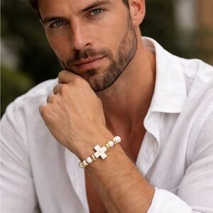 Heavenly Grace Cross Bracelet